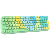 UBOTIE S802 Rainbow Colored Retro Wireless Keyboard